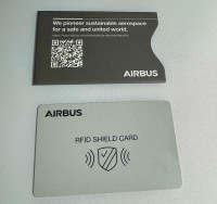 Airbus RFID-Schutzkarte