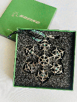 Boeing Weihnachtstern mit Swarovski®-Kristallen