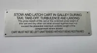 Trolley Placard Alu V2