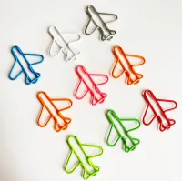 30 Flugzeug Büroklammern