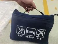 Reisedecke / Kissen Fleece