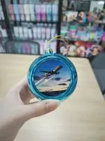 Weihnachtskugel Blue Jet