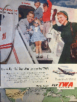 TWA Connie 1950