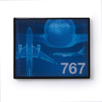 Boeing 767 Magnet Frame