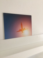 Sunset Jet - Alu-Dibond