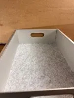 Filzeinlage für Einschübe