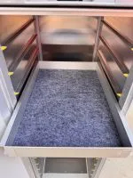 Filzeinlage für Einschübe