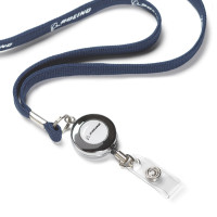 Boeing Lanyard Blue + Hülle