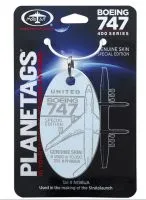 United Boeing 747-400 blue