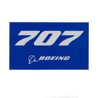 707 Sticker Blue