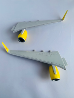 Ersatzeil Tragflächen für 1:100 Modell