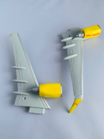 Ersatzeil Tragflächen für 1:100 Modell