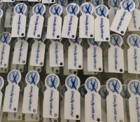 Abziehbarer Einkaufswagenlöser