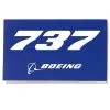 737 Sticker Blue