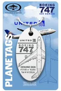 United N120UA 747-400 - White