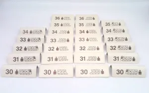 B777 Economy Seat Markers