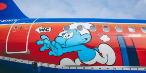 Aerosmurf A320 Fenster