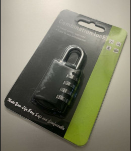 Trolley / Boxen Schloss black