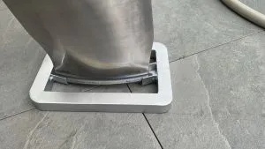 Halterung für Turbinenschaufel Rechteck