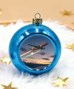 Weihnachtskugel Blue Jet