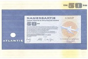 Historische Atlantis Aktie