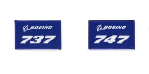 Boeing Patch blue