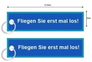 Fliegen Sie erst mal los